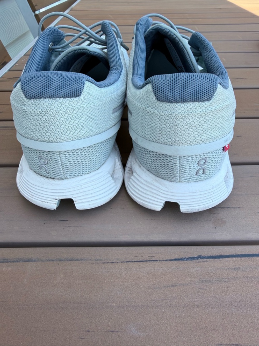 On Running Women's Athletic Sneakers in Glacier color - Picture 2 of 6